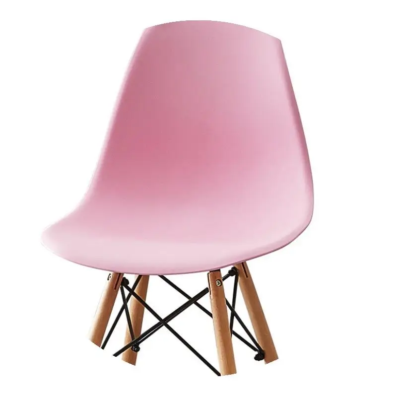 
Modern Dining Room Chair, Shell Lounge Colorful Plastic Chair for Kitchen,Dining, Bedroom,Study,Living Room Chairs 4 Pcs 