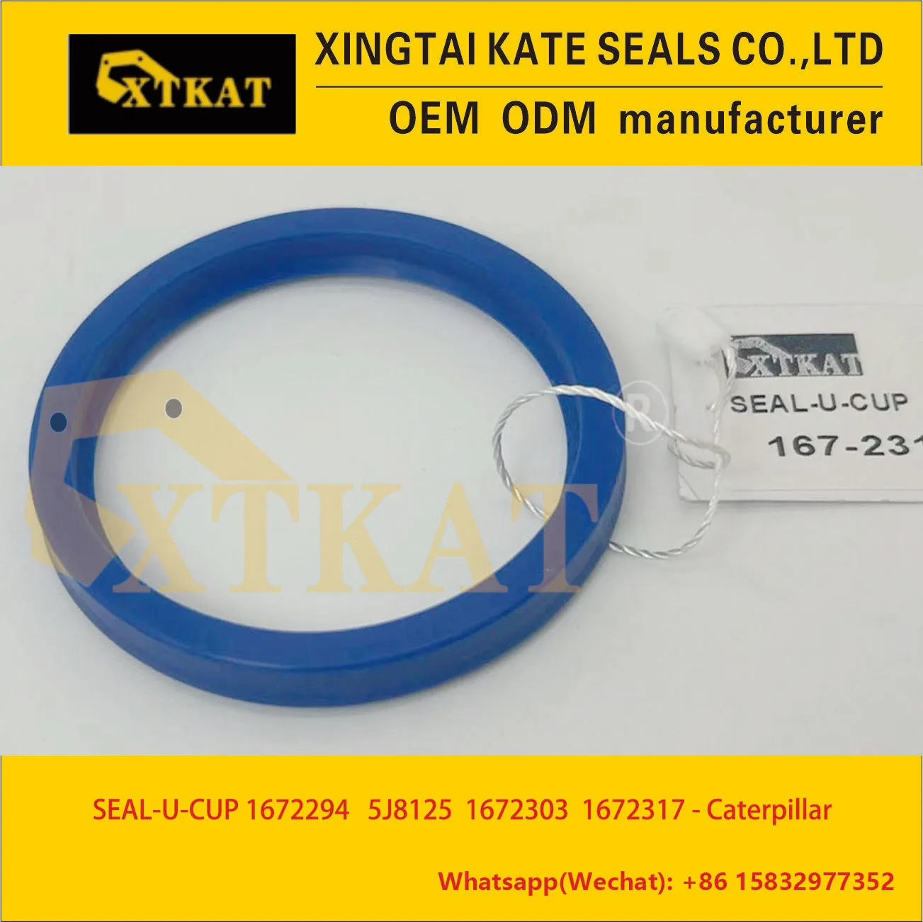 XTKAT OEM 1672317-уплотнение 167-2317 подходит для комплектов уплотнений гусеницы (кошки) часть #167 2317