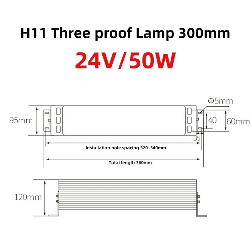CNC machine tool led  waterproof 220v100w50w super bright lathe lighting lamp explosion-proof floodlight workshop light