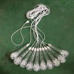 Large Gorgeous decorating led water drop ceiling decorative lighting for wedding decoration