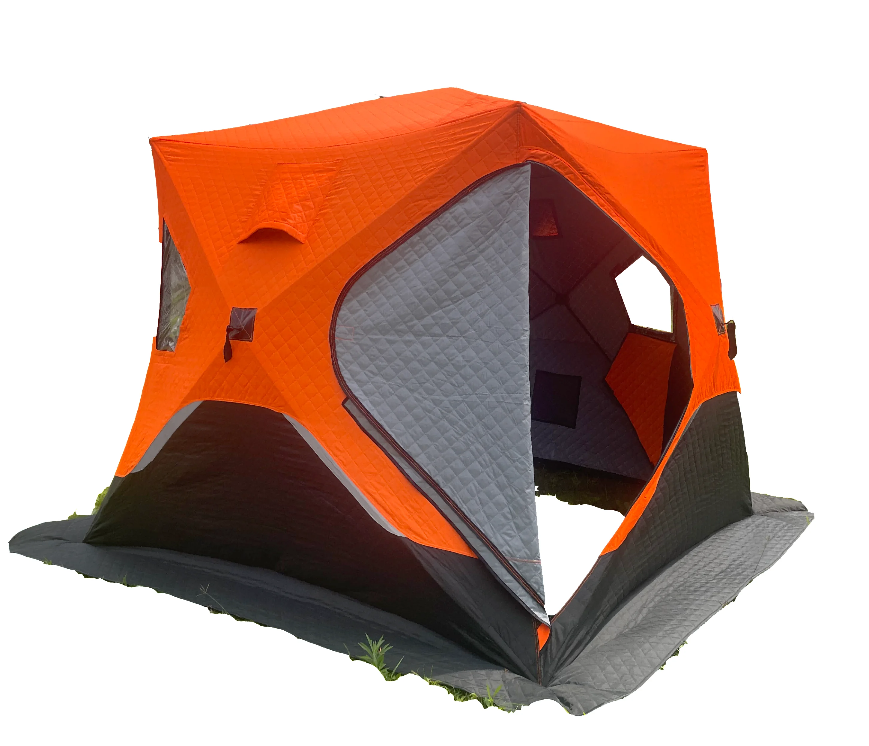 Sauna Tent Folding Frame Insulated Quilted Pop-up Frame Winter  Ice Fishing Tent