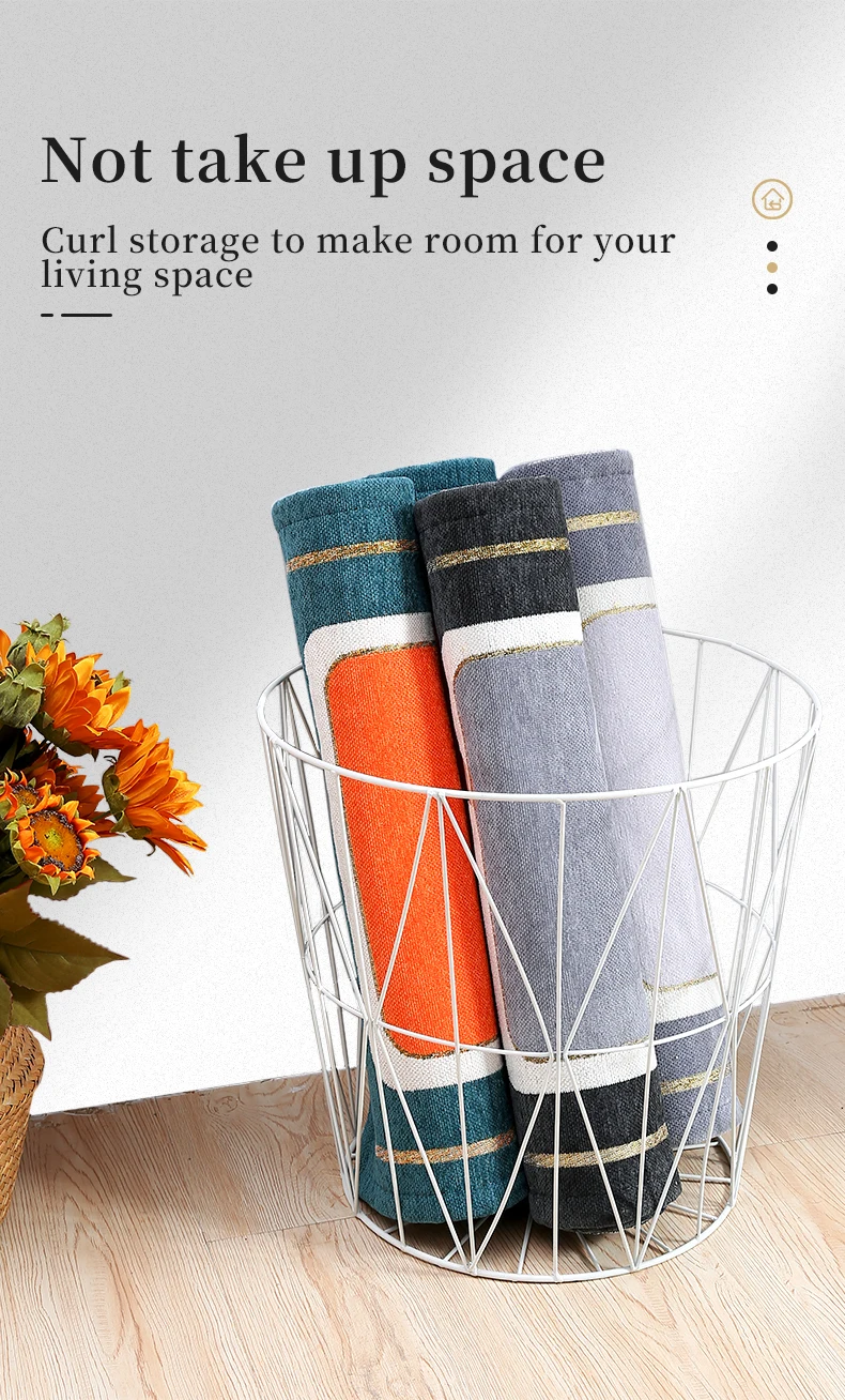  7Colour Nordic Style Geometric Mat Area rug Bedroom Rugs Carpet Doormat for Hallway Living Room Kitchen