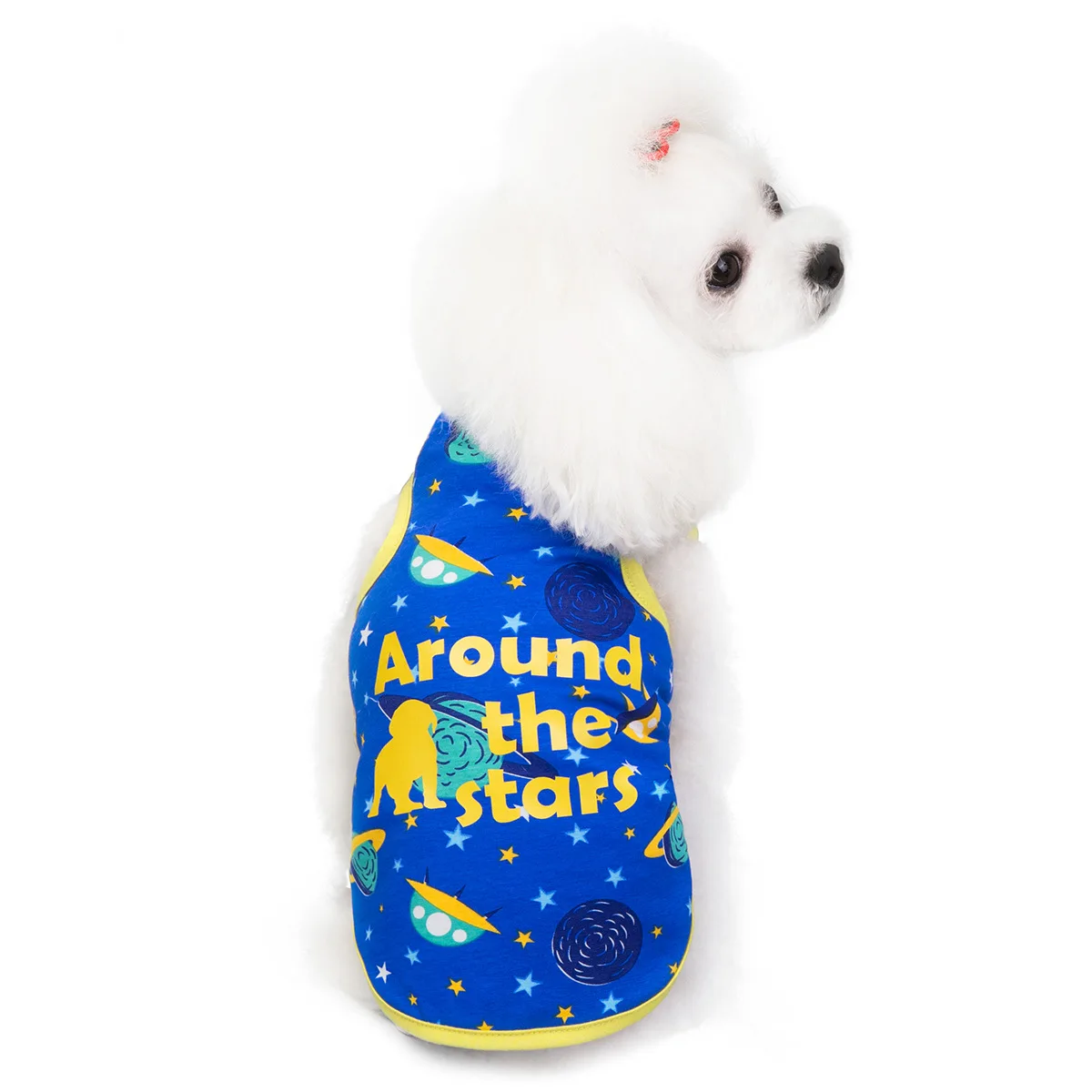 Wholesale Summer Thin Space Vest Pet Stylish Cute Dog Clothes for Dog