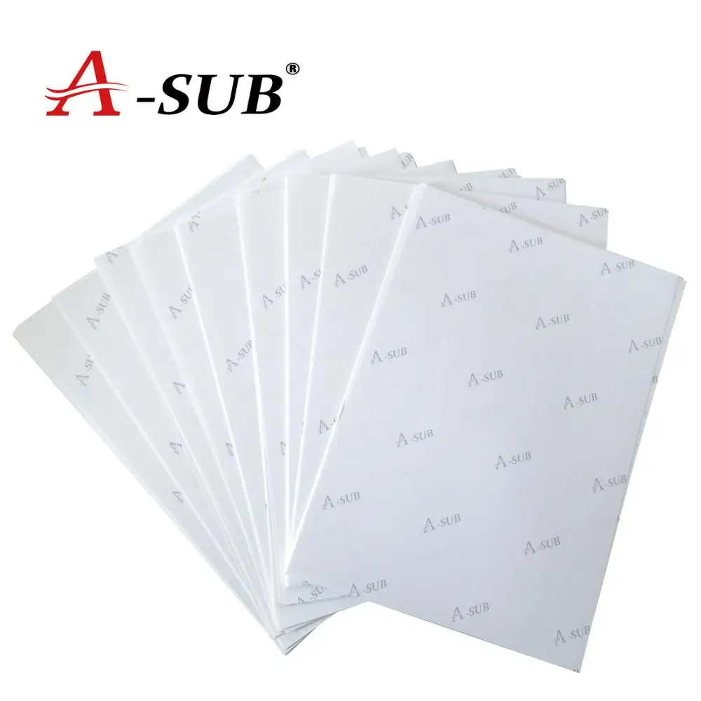 125gsm A-sub Instant Dry Flat Sublimation Paper,  White Sublimation Transfer Paper for Textiles