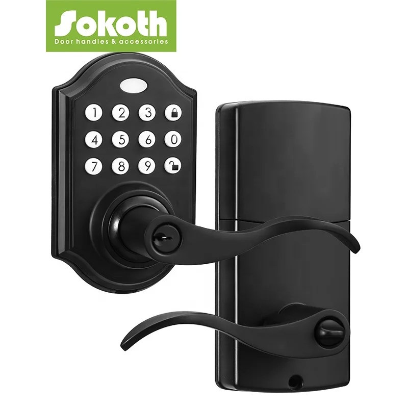 Американский рынок Водонепроницаемый умный цифровой дверной замок homesmart для использования вне
