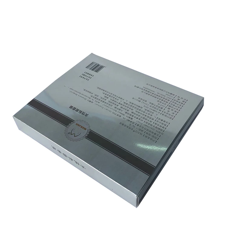 Cheap Custom Logo Food Paper Packaging Box Health Supplement Anti-Inflammatory Pill Box