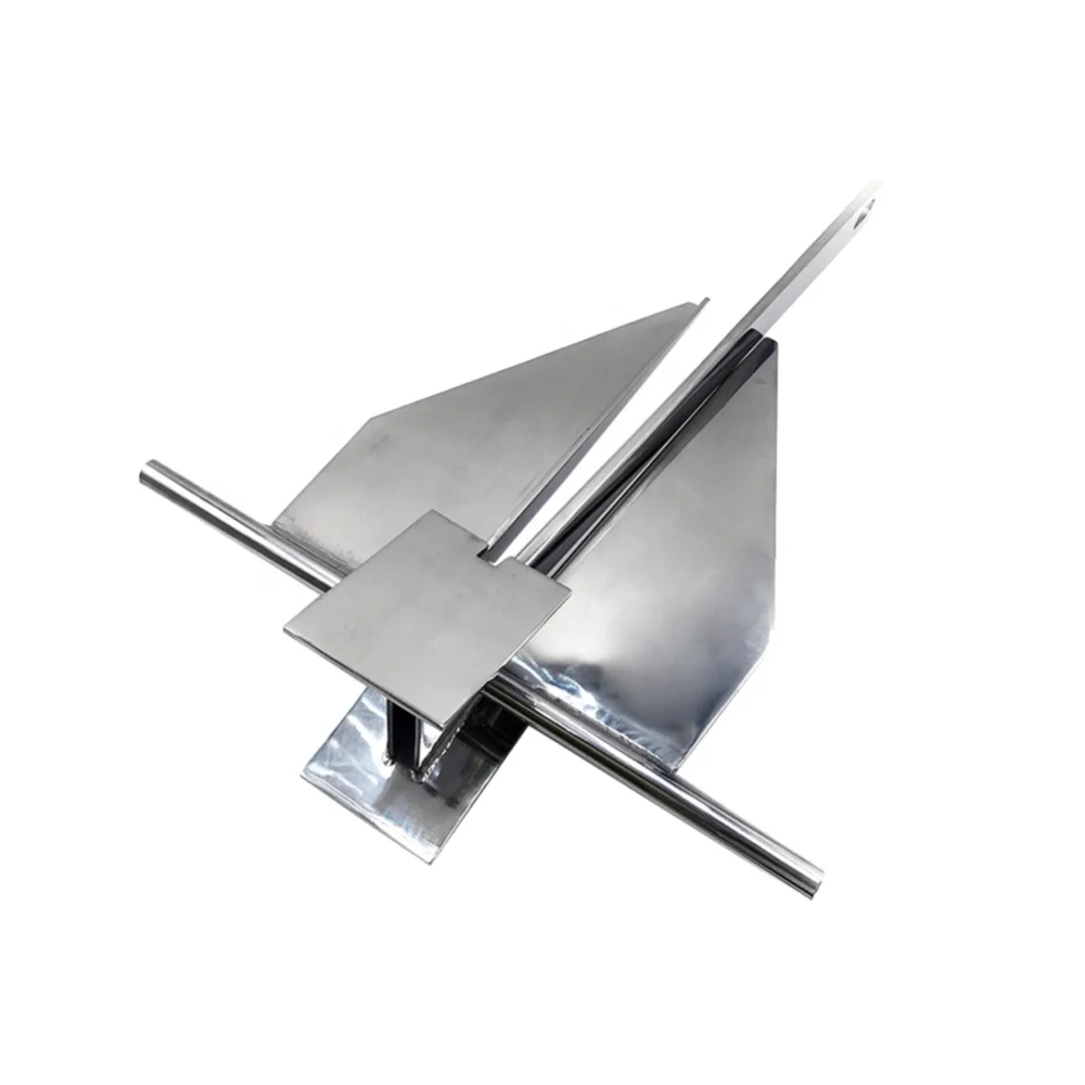Marine hardware stainless steel 316 danforth fluke ship a boat anchor for sale