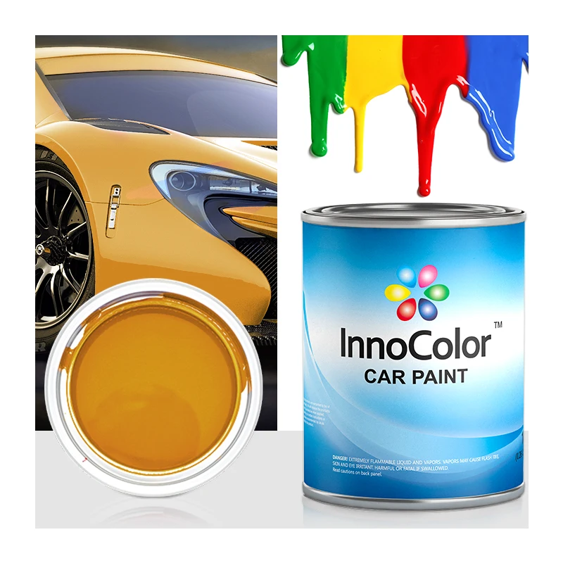 InnoColor High Quality Factory Direct Car Pearl Chameleon Auto Paint Basecoat Clearcoat Automotive Car Paint