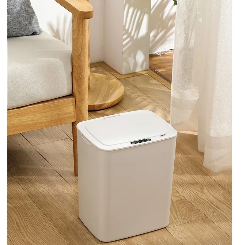 IGRLACE Automatic Household Trash Bin Plastic Wholesale Kitchen Sensor Smart Trash Can Garbage Bin Non Touch Sensor Garbage Bin