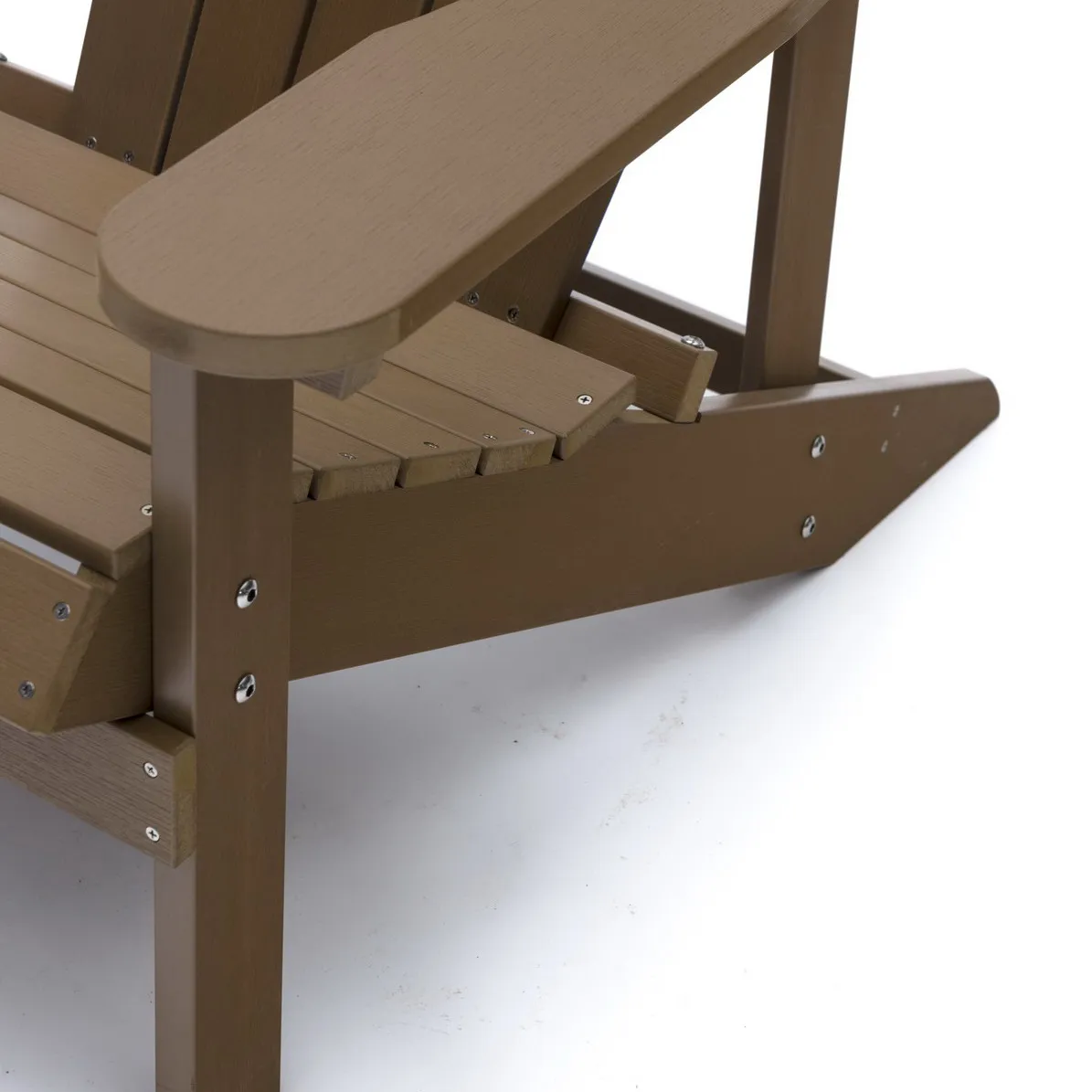  Современный пластиковый стул adirondack из тикового дерева для заднего