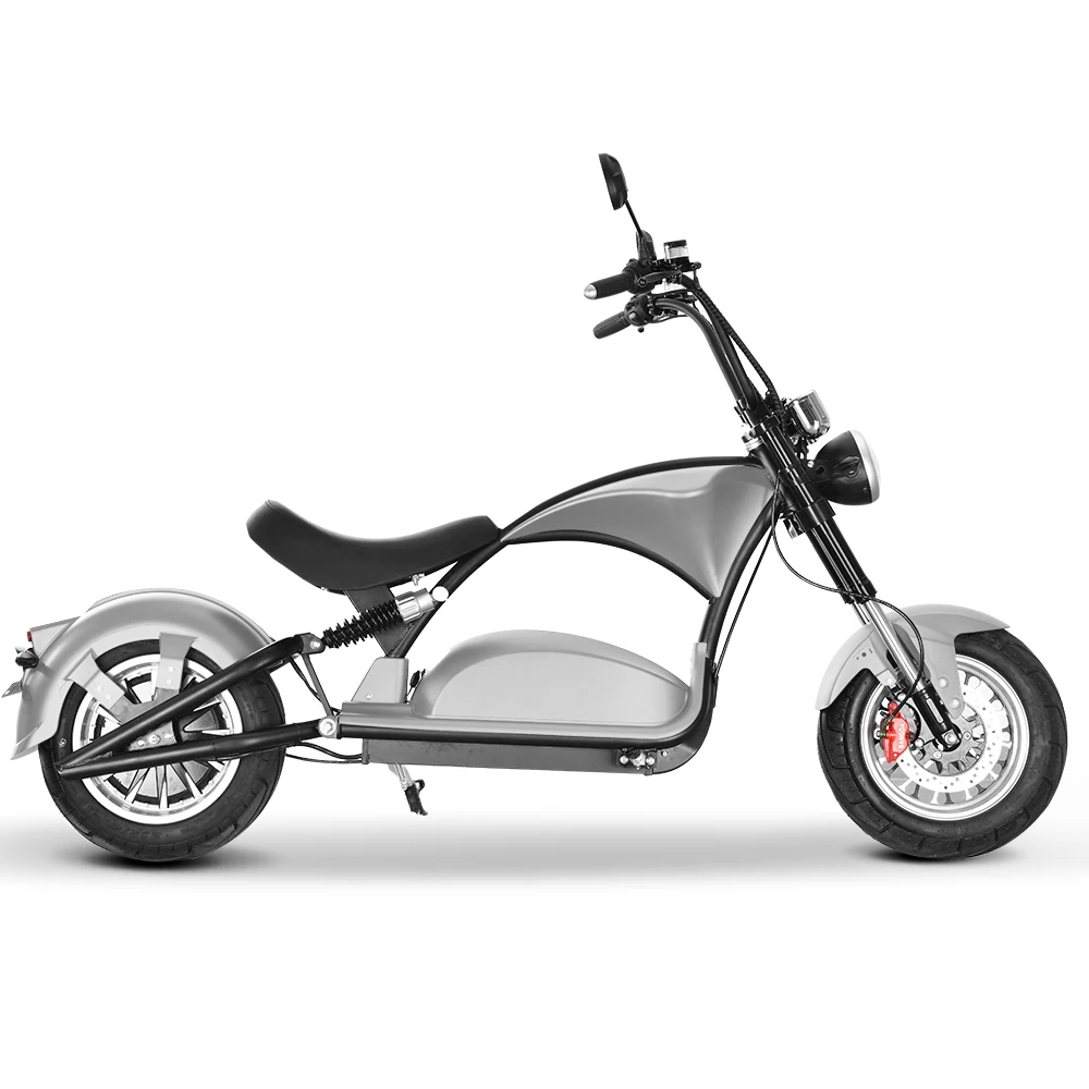 Vintage Inspired 3000W Electric Motorcycle for Adults with 60V Battery and Classic Design Electric Bike
