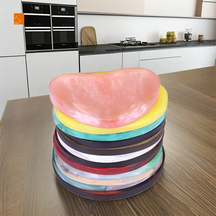 Fashion Customized Resin Coasters Durable Coffee Holder for Home DIY Resin Artwork Personalized Mixing Color Coaster Set