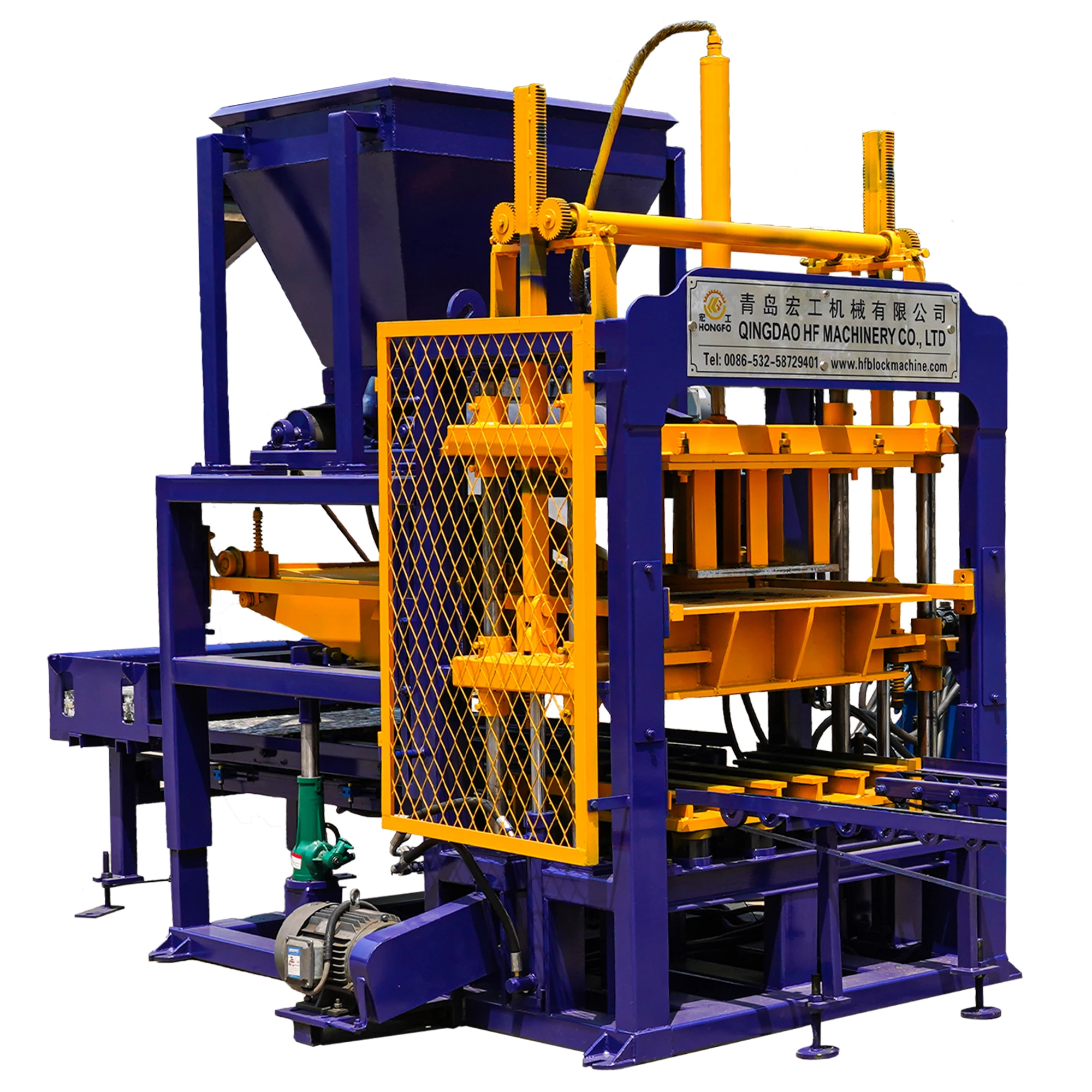 hot sale QT4-16 building making form press machine manufacturer machin de fabrication de brique