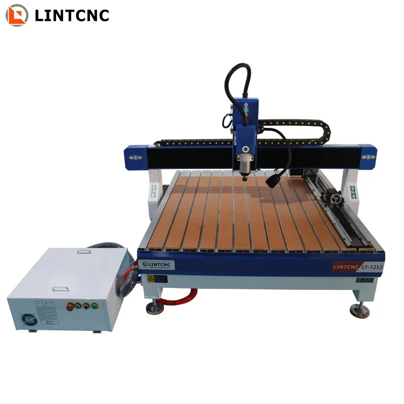 1200x1200mm desktop wood routers hobby use wooden crafts make 3 axis 4 axis USB controller good price acrylic plastic 1224