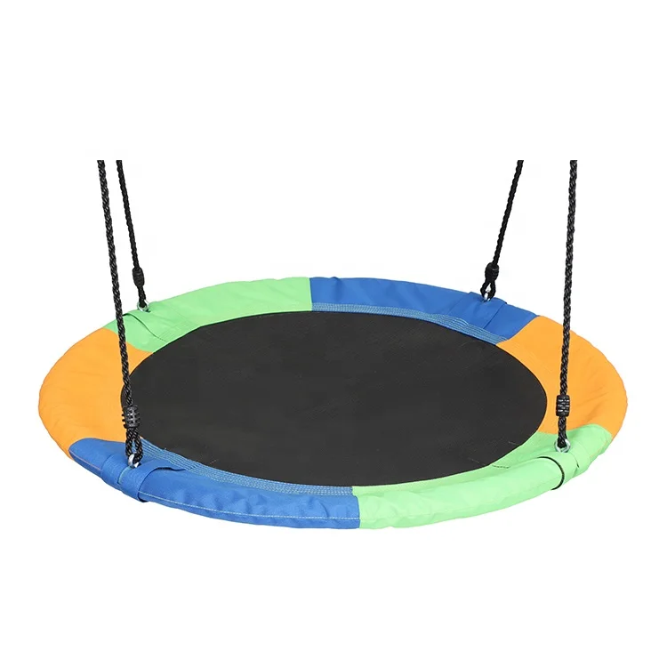 600D Oxford Fabric 40 inch Saucer Flying Tree Branch Swing for Kids Outdoor