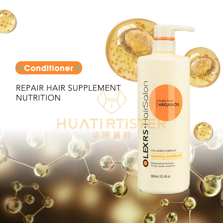 Huati Sifuli Olexrs 80ml Argan Oil macadamia nut oil Hair Smoothing And Nourishing repair Hair Oil serum herbal