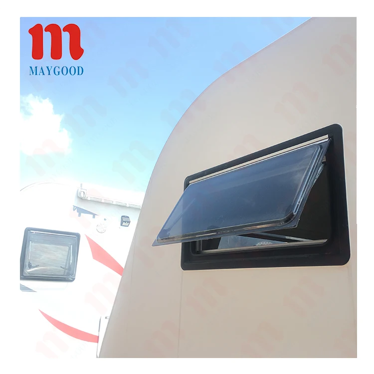 Mitsubishi acrylic glass imported from Japan RV Hopper Window Caravan Motorhome window 600*600mm