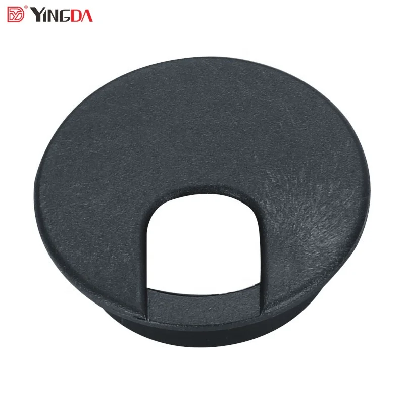 Plastic wire cable grommet/50mm table cable grommet desk grommet