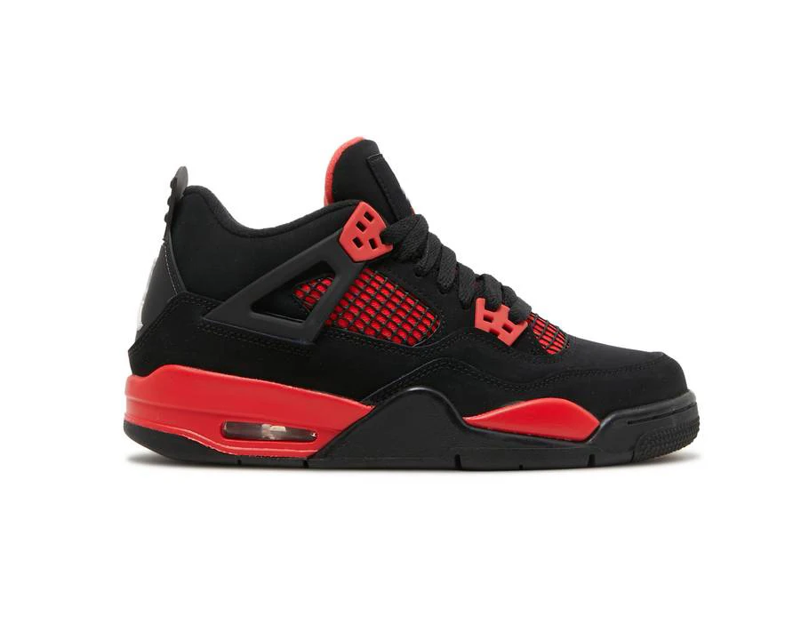 Mens Basketball Shoes Jordan 4 Retro Bred Red thunder Cool Grey Royalty Sneakers AJ 4 Retro Sneakers