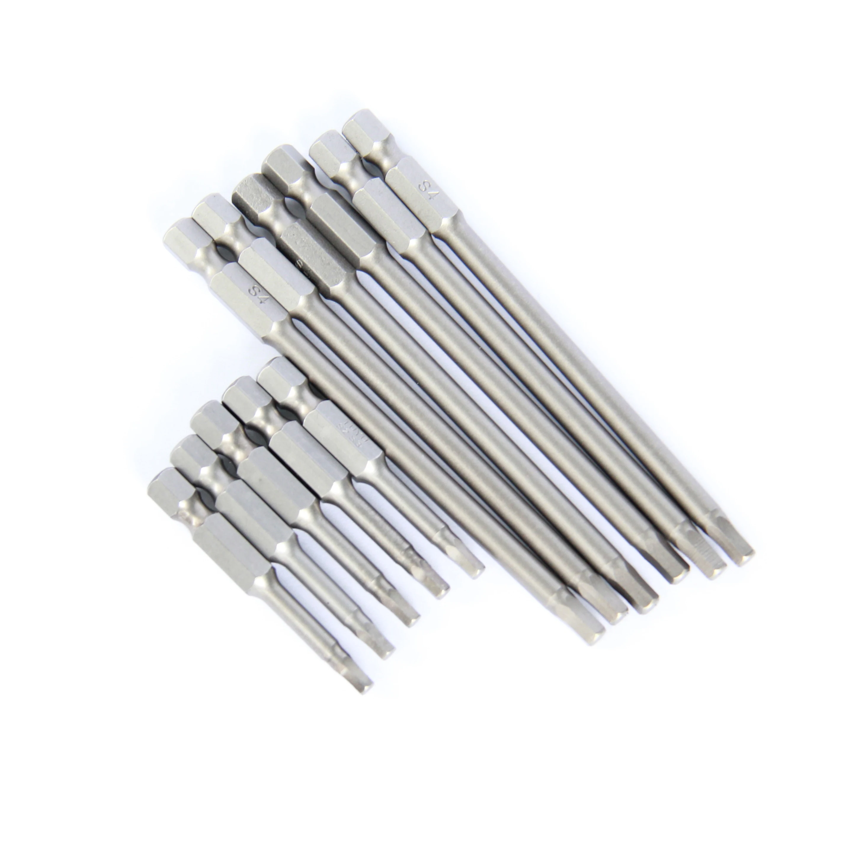 Widely Used Superior Quality 50mm H3 Allen Hexagonal Shank Head Screwdriver Bit