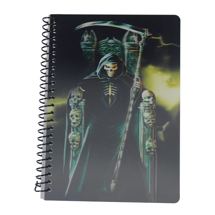 BSCI Audit Factory Personalize Special A4 A5 Size B6 Journal Dairy Promotional Spiral Unique 3D Lenticular Notebook