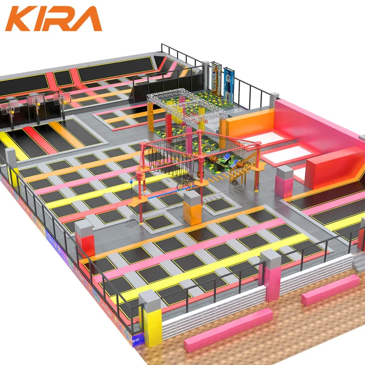 Commercial Kids trampoline parks Adult High quality trampolines indoor playground trampoline