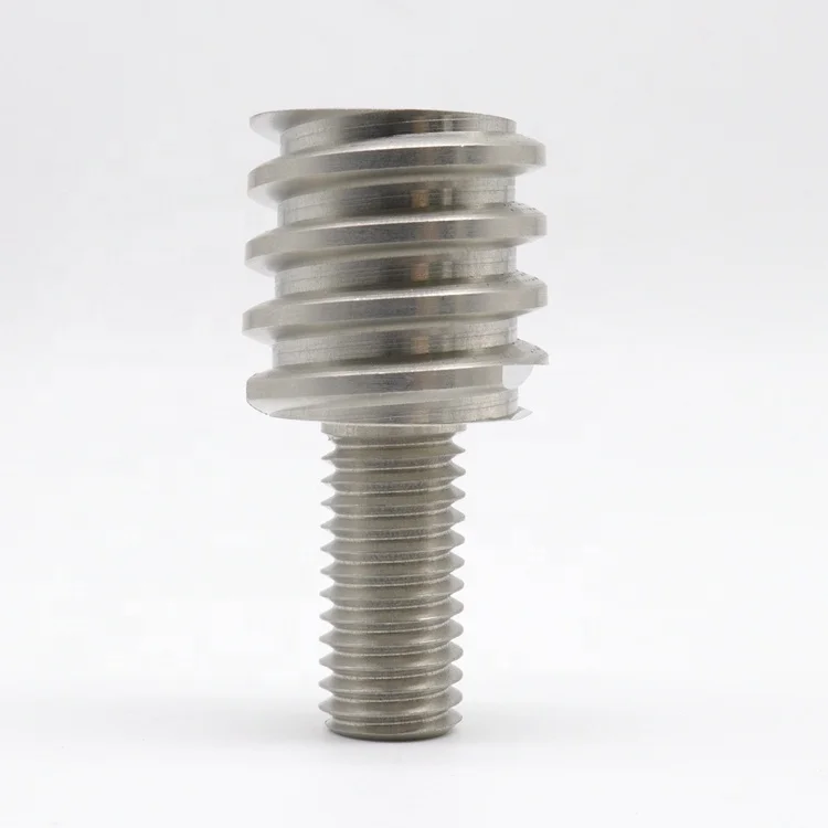 Custom made double dual sided threaded joint connecting screw