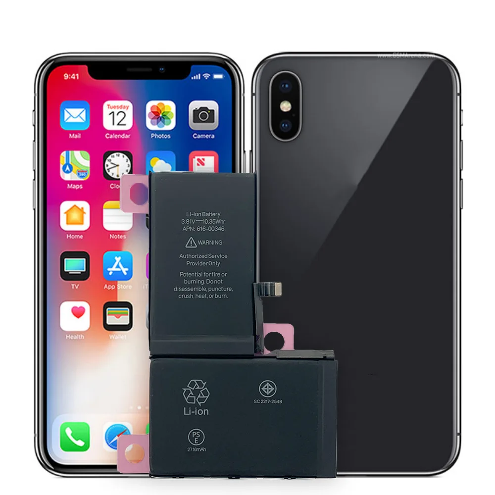 Новая 100% батарея для телефона oem для iPhone замена батареи для iPhone 15 14 13 12 11 x xs xr pro max 8 7 6s plus