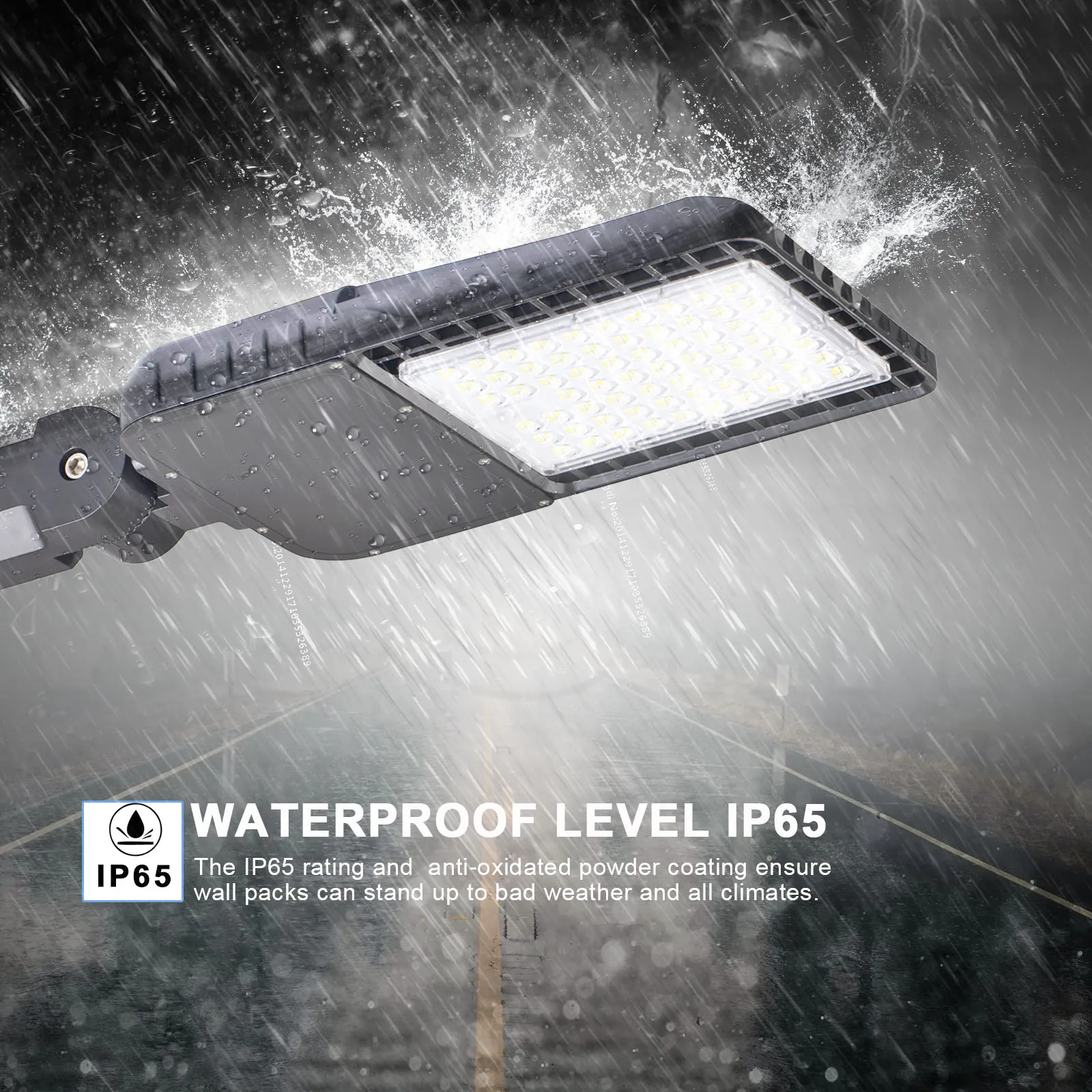 In Stock US Canada 5 Years Warranty Intelligent Street Light IP65 100W-300W LED Parking Lot Shoebox Street Light with Controller