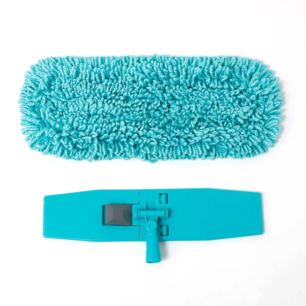 Factory Wholesale Highly Absorbent Telescopic Iron Pole Yarn Flat Mop Household Magic Cleaning Supplies