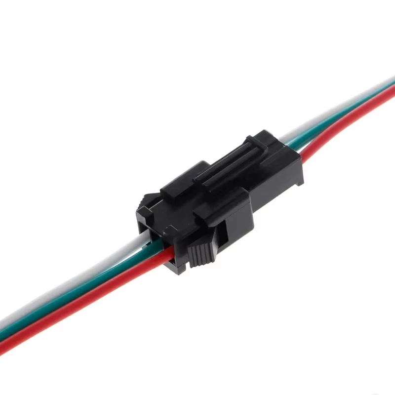 3-Pin JST Connector 15cm Wire Cable Pigtail Plug Male to Female Custom LED Strip Lighting Accessories