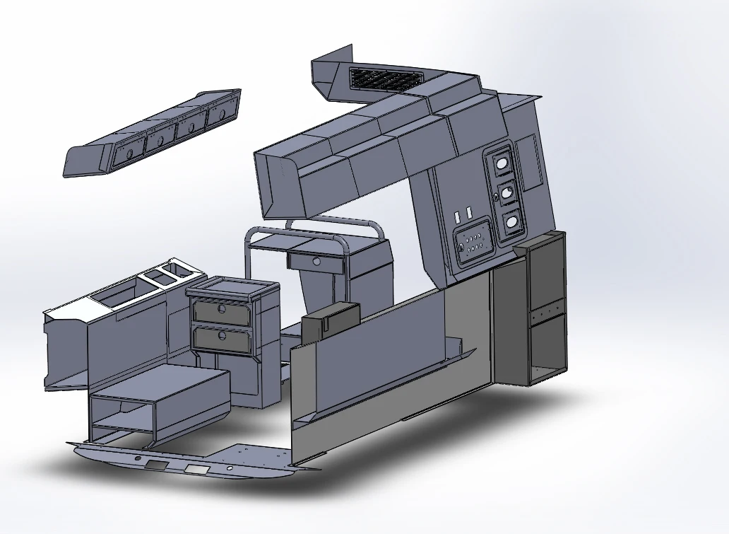 OEM Ford Transit Ambulance Custom Made Conversion Accessaries