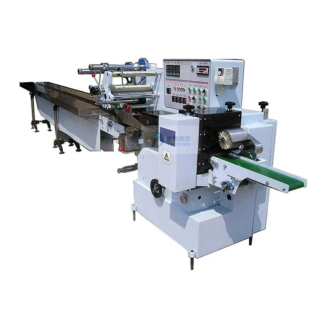 Food Pillow Automatic Packaging Machine Daily Necessities Cake Bread Packaging Machine