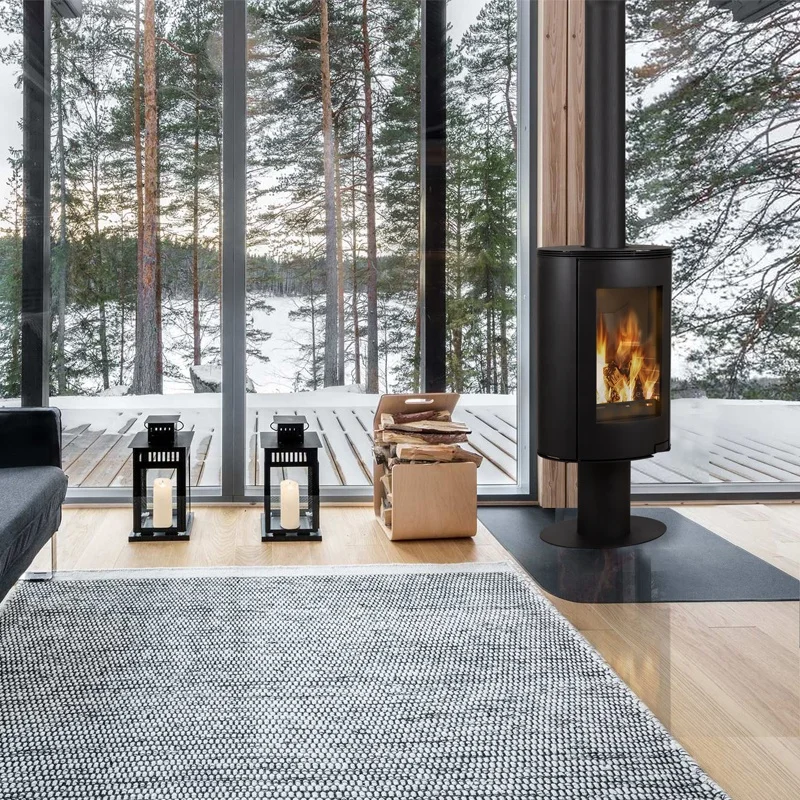 Modern Indoor Wood Burning Stove Fireplace Furnace Small Log Burner Small Wood Burning Fireplace
