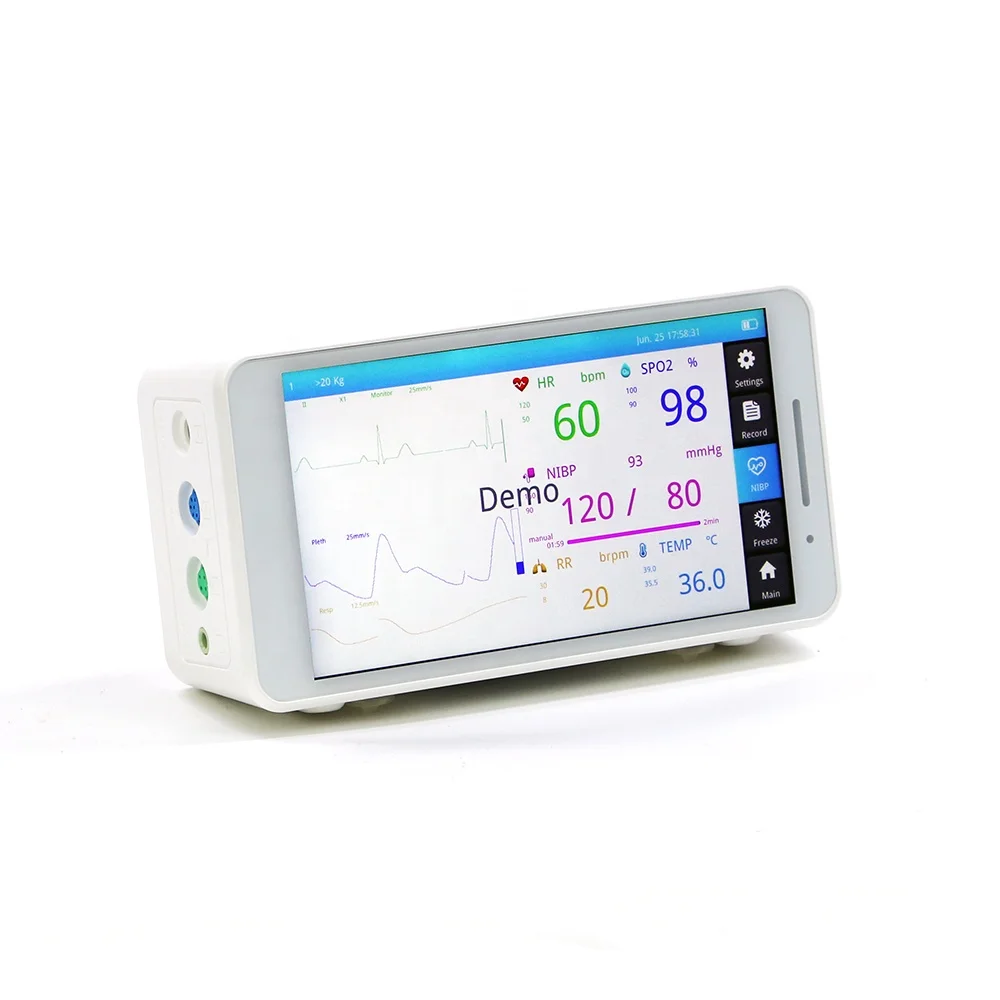 PPM-C5V 5.5inch Touch Screen High Quality Cheap Price Veterinary Blood Pressure Monitor for animal use