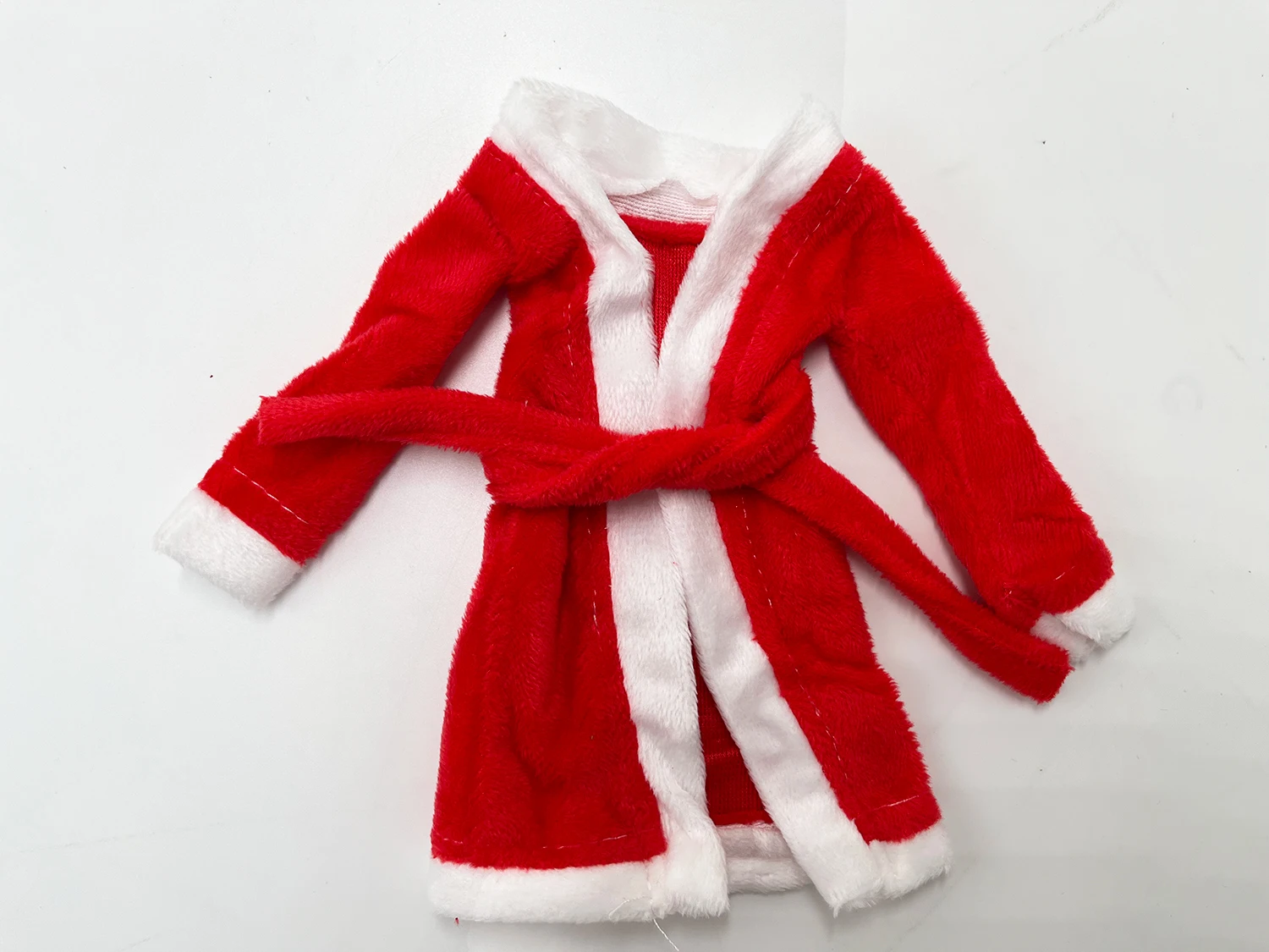 Wholesale christmas elf Bathrobe Nightgown Santa Clothing Accessories For Elf Doll