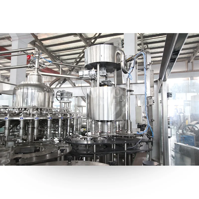 automatic filling coffee production line hot fill beverage fruit juice machine