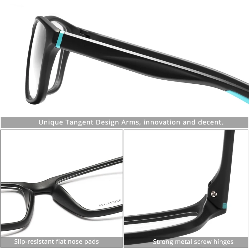 2019 KDEAM High Quality Advanced Plain Naked Glasses with Optical TR90 Frame Support Custom Prescription Myopic Reading Eyewear