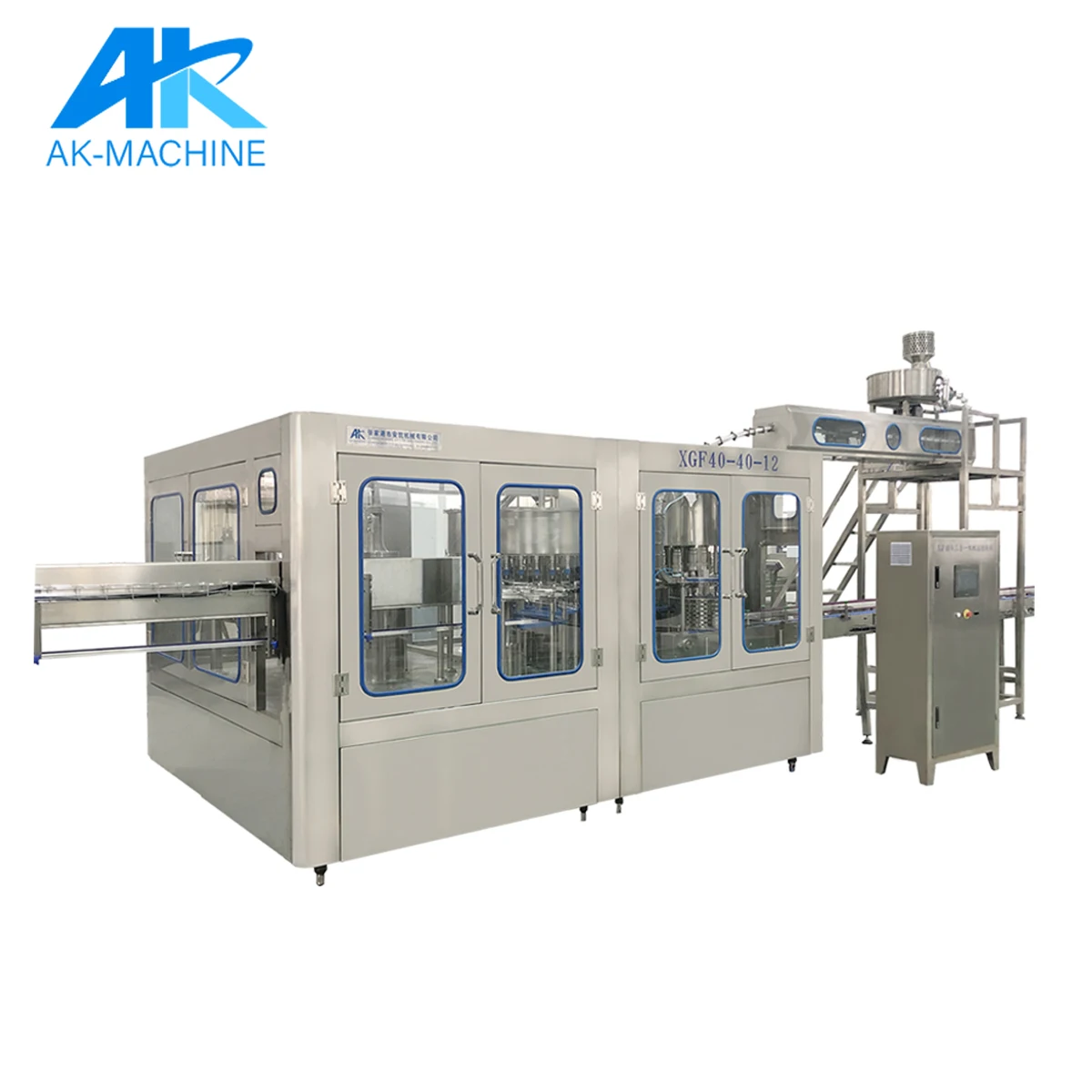 Water Filling Machine Pet Bottle Manual Full Automatic Mineral Water Production Line Bottle Water Filling Line