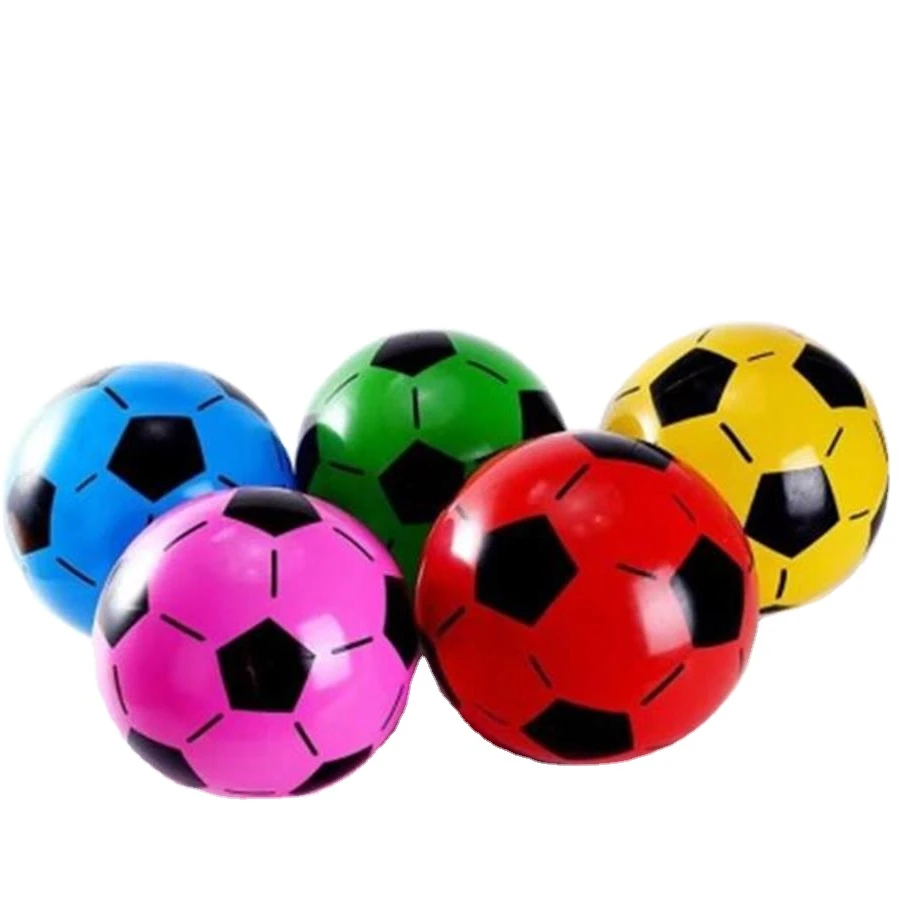 New Toy Customized Logo 9 Inch Football Set Bouncing Ball Best Quality Entertenment Football Soccer Ball