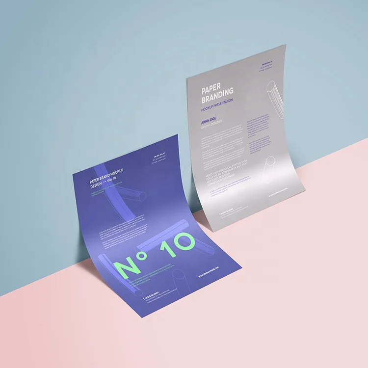 Custom Printed Product Promotion Flyer/Leaflet/Catalogue/Brochure Printing Brochure Printing Service