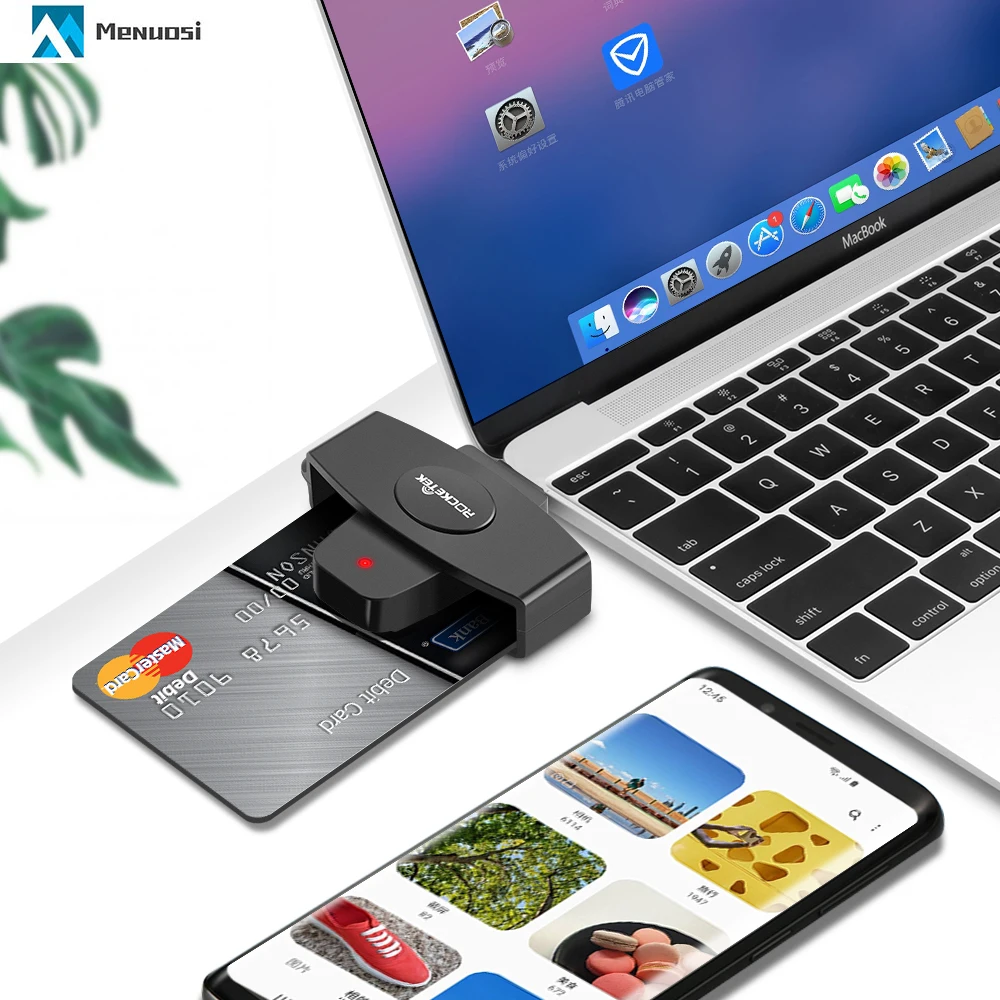 ISO 7816 PC/SC 2.0 Smart Sim Card industry ID DNI CIF Card read/write terTVnal device