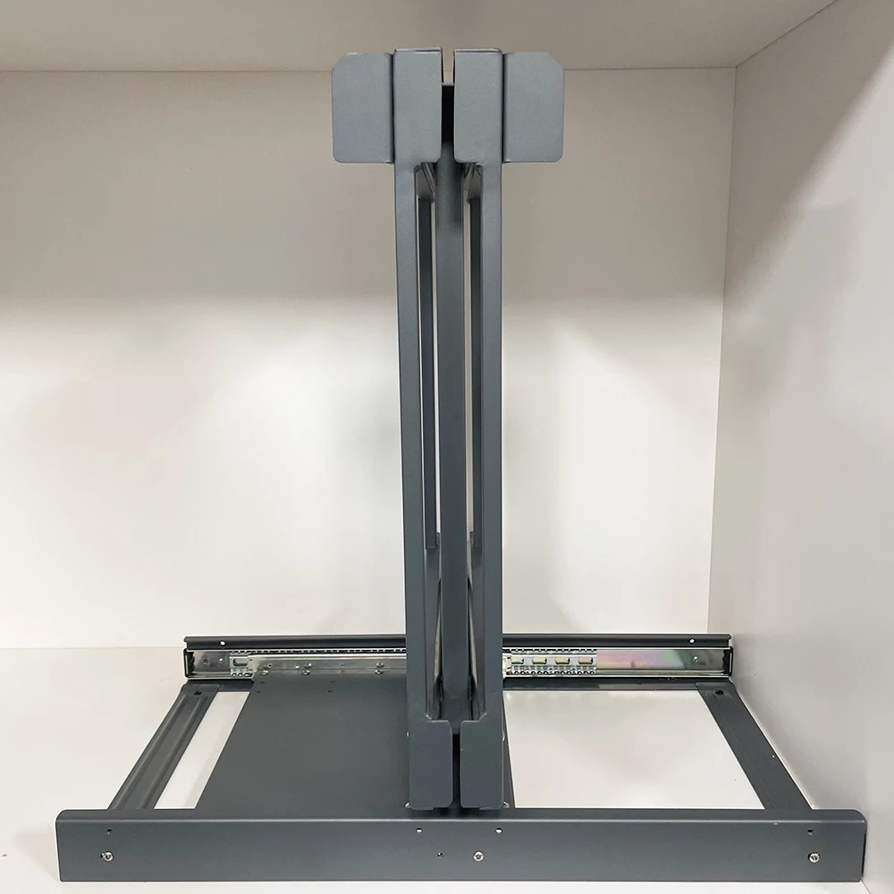 Kitchen magic corner for cabinet satin magic corner double pull out lazy susan storage kitchen universal magic corner grey