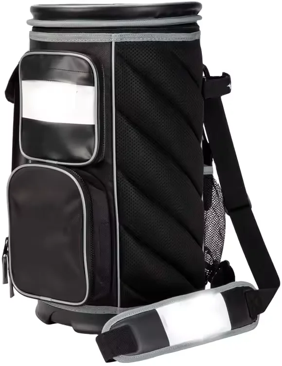 Best Selling Durable Using Black  Bucket Bag Baseball Carry Bag Waterproof Ball Bag