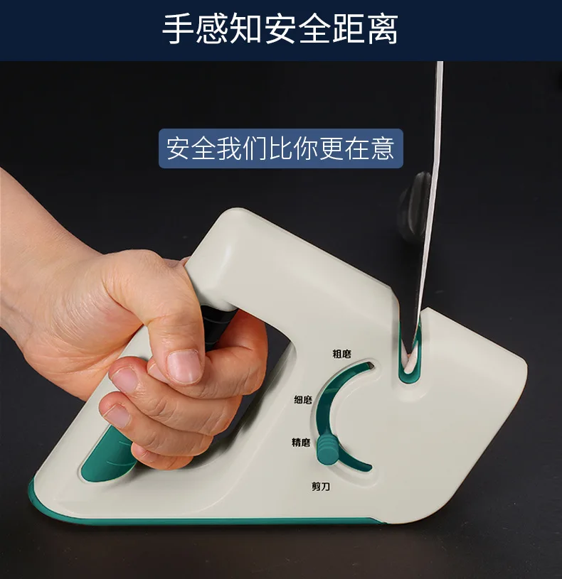 Best Sale Multi-Function Kitchen Polish Blades Knife Sharpener Manual Stainless Sharpener