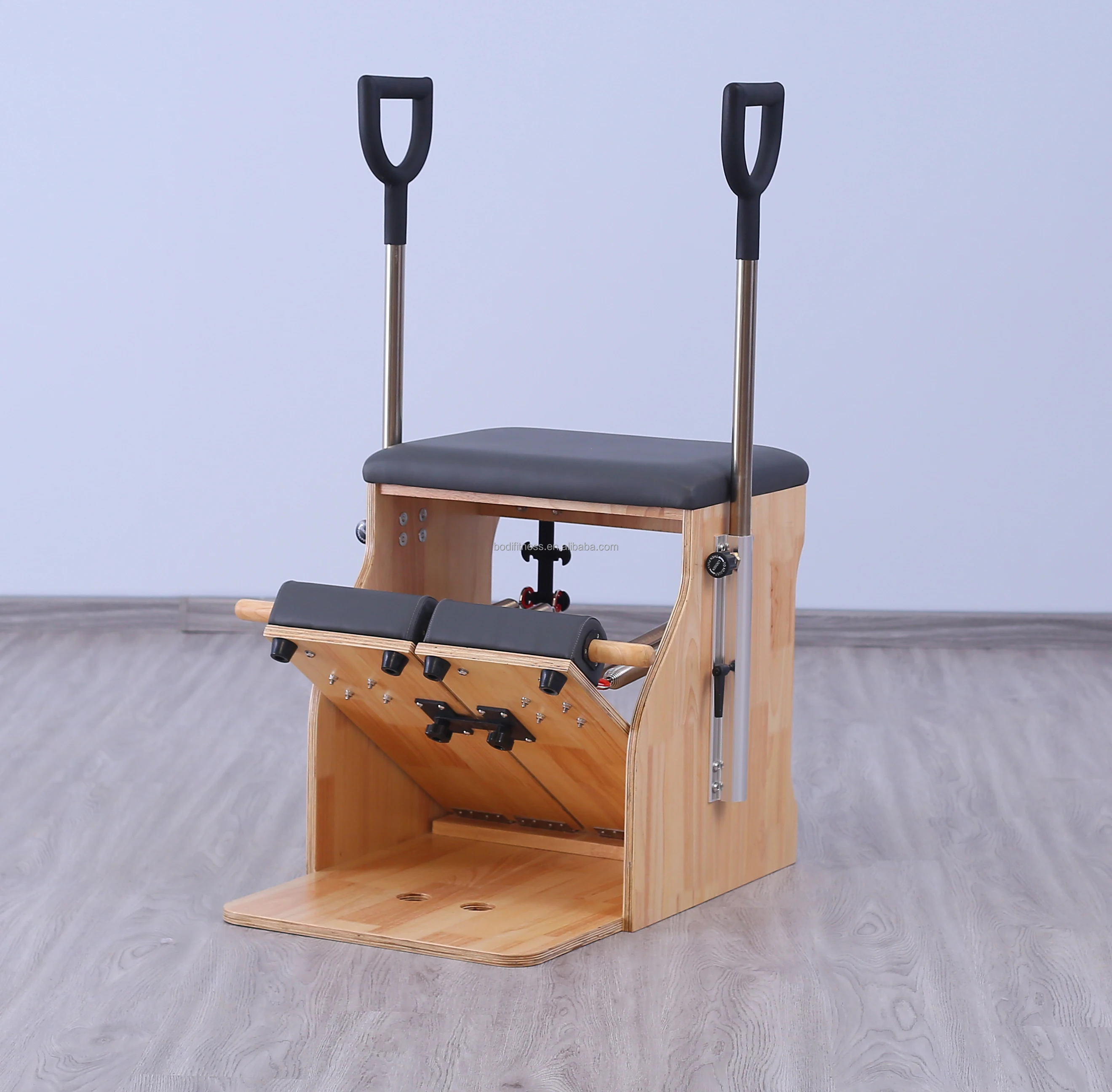 Home Gym Wood Pilates Reformer Yoga Pilates Combo Chair Removable Reformer Gym Wunda Pilates Chair