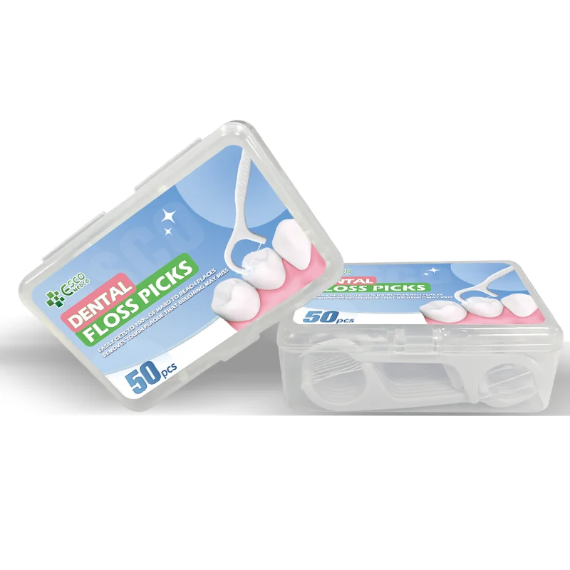 Cheap price individually wrapped coconut dental floss dispenser for tooth health