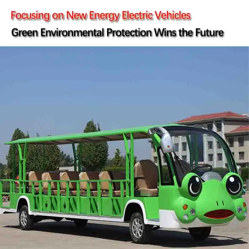 new 8-23 seats sightseeing bus car convertible electric sightseeing bus cartoon tourism sightseeing bus