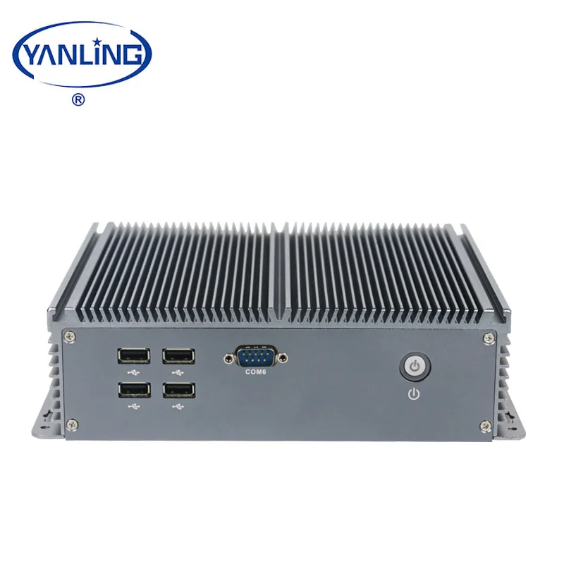 Яньлин Intel J1900 Quad Core Mini PC с серийным параллельных портов Dual Lan X86 одноплатный промышленных поле компьютер