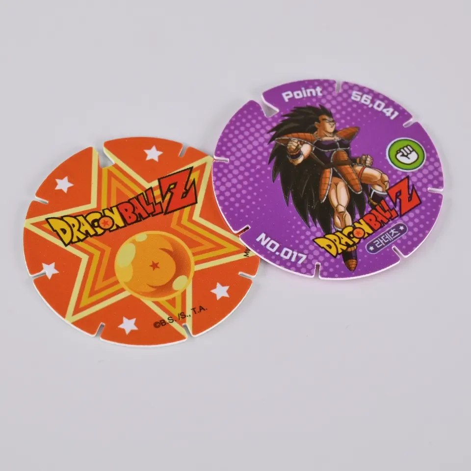 Новый продукт заводская настройка pp tazos pogs 3d puzzle spinner card для детей подарок